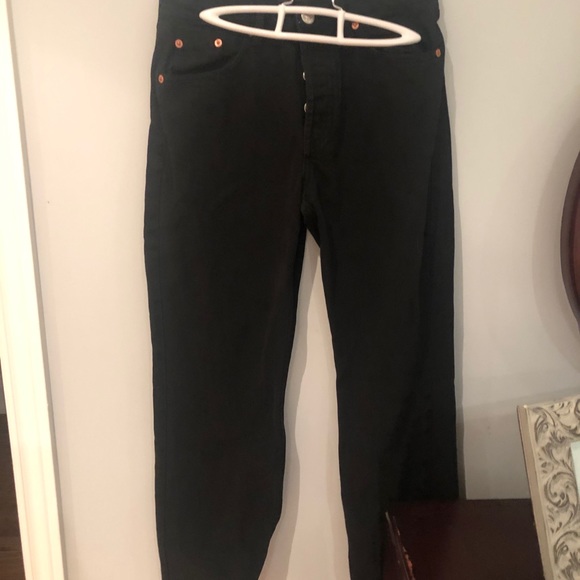 ZARA Mid-Rise Straight Leg Jeans - Picture 2 of 4